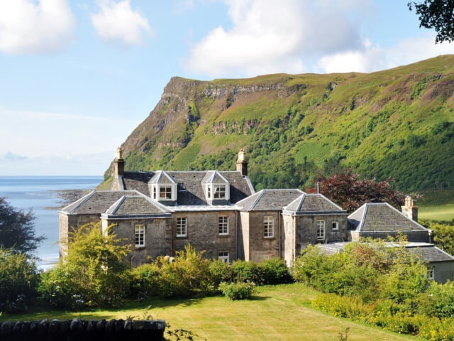 Carsaig House on the Isle of Mull