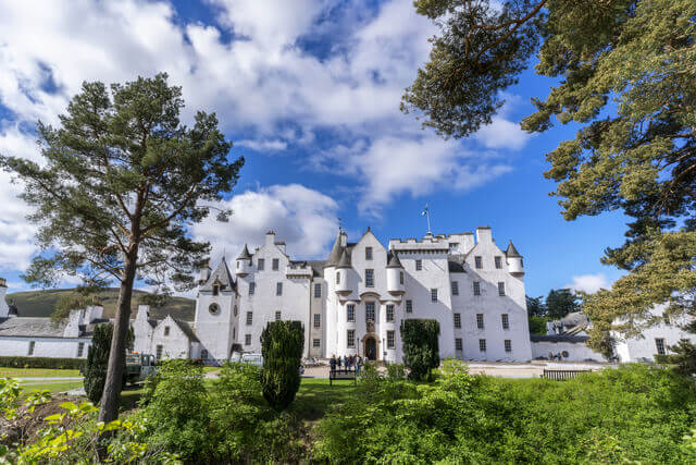 Blair Castle in Scotland